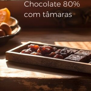 chocolate com tâmaras